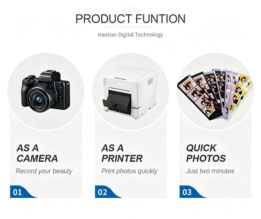 Commercial Self‑Service Photobooth Kiosk 1 副本