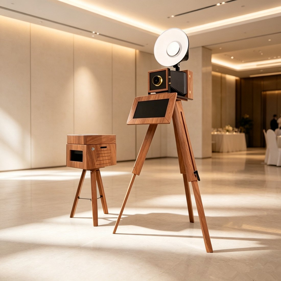Retro Bellows Photo Booth for Party, Exhibition and Brand Activation 3 副本